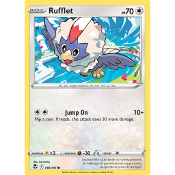 Silver Tempest - 148/195 - Rufflet - Reverse Holo