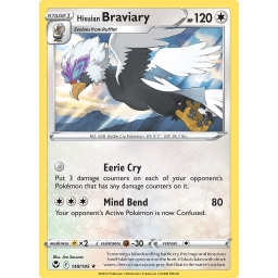Silver Tempest - 149/195 - Hisuian Braviary - Rare