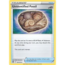 Silver Tempest - 165/195 - Unidentified Fossil