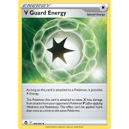 Silver Tempest - 169/195 - V Guard Energy - Reverse Holo