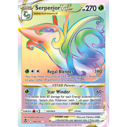 Silver Tempest - 196/195 - Serperior VSTAR