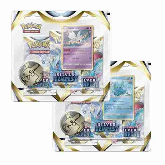 Pokemon Silver Tempest Togetic + Manaphy Blister 3-Pack Bundle