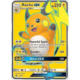 Black Star Promo - SM90 - Raichu GX