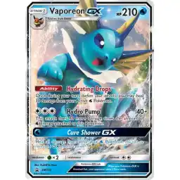 Black Star Promo - SM172 - Vaporeon GX (Near Mint -)