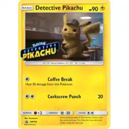 Black Star Promo - SM190 - Detective Pikachu (Movie Stamp)
