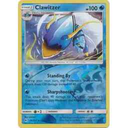Forbidden Light - 026/131 - Clawitzer - Reverse Holo