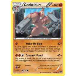 XY - 067/146 - Conkeldurr - Reverse Holo