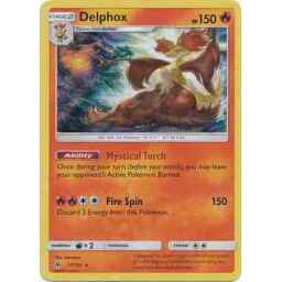 Forbidden Light - 017/131 - Delphox - Holo Rare