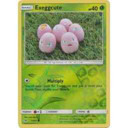 Forbidden Light - 001/131 - Exeggcute - Reverse Holo