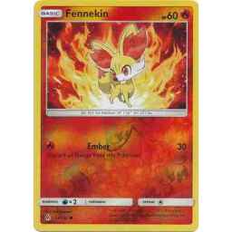 Forbidden Light - 014/131 - Fennekin - Reverse Holo