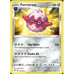 Vivid Voltage - 114/185 - Forretress - Rare