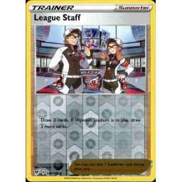 Vivid Voltage - 153/185 - League Staff - Reverse Holo