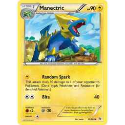 Roaring Skies - 025/108 - Manectric - Reverse Holo
