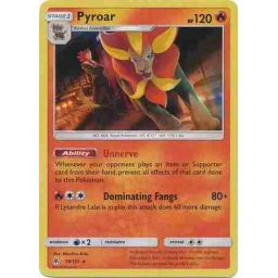 Forbidden Light - 019/131 - Pyroar - Holo Rare