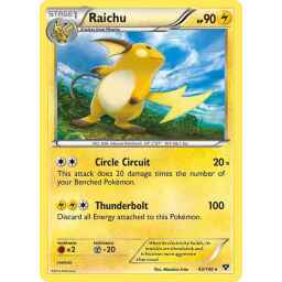 XY - 043/146 - Raichu - Holo Rare
