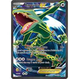 Roaring Skies - 104/108 - Rayquaza EX (Near Mint -)