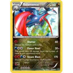 Roaring Skies - 057/108 - Salamence - Reverse Holo