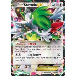 Roaring Skies - 077/108 - Shaymin EX (Lightly Played)