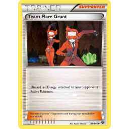XY - 129/146 - Team Flare Grunt - Reverse Holo