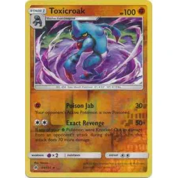 Forbidden Light - 064/131 - Toxicroak - Reverse Holo
