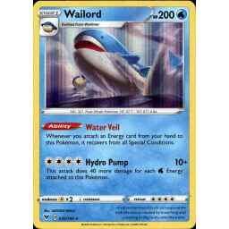 Vivid Voltage - 032/185 - Wailord - Holo Rare