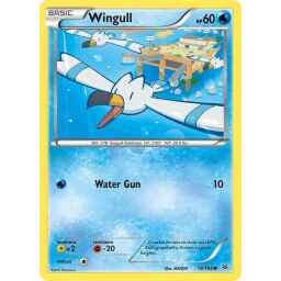 Roaring Skies - 018/108 - Wingull - Reverse Holo