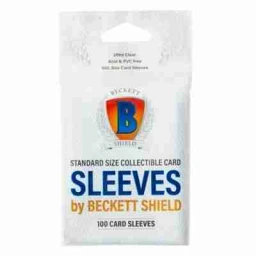 100 Beckett Shield Standard Card Sleeves