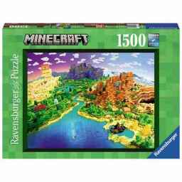 Puslespill - Minecraft - 1500 brikker