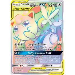 Cosmic Eclipse - 261/236 - Mega Lopunny & Jigglypuff GX