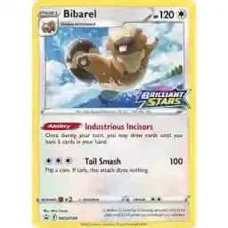Black Star Promo - SWSH188 - Bibarel (Stamp)