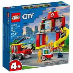 LEGO City 60375 Brannstasjon og brannbil