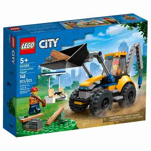 LEGO City 60385 Anleggsgravemaskin