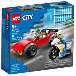LEGO City 60392 Politimotorsykkel på biljakt