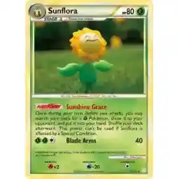 HeartGold & SoulSilver - 031/123 - Sunflora - Rare
