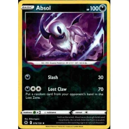 Crown Zenith - 076/159 - Absol - Reverse Holo