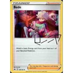 Crown Zenith - 124/159 - Bede - Holo Rare