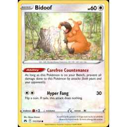 Crown Zenith - 111/159 - Bidoof