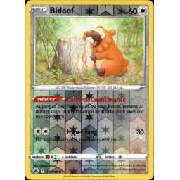 Crown Zenith - 111/159 - Bidoof - Reverse Holo