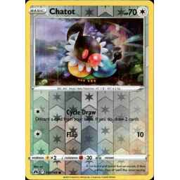 Crown Zenith - 112/159 - Chatot - Reverse Holo
