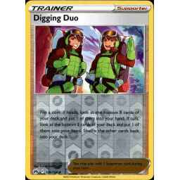 Crown Zenith - 126/159 - Digging Duo - Reverse Holo