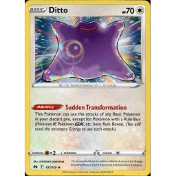 Crown Zenith - 107/159 - Ditto - Holo Rare
