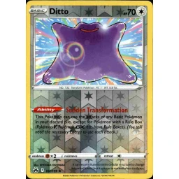 Crown Zenith - 107/159 - Ditto - Reverse Holo