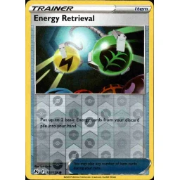 Crown Zenith - 127/159 - Energy Retrieval - Reverse Holo