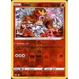 Crown Zenith - 021/159 - Entei - Reverse Holo