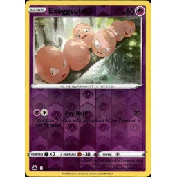 Crown Zenith - 057/159 - Exeggcute - Reverse Holo