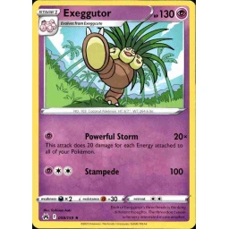 Crown Zenith - 058/159 - Exeggutor - Rare