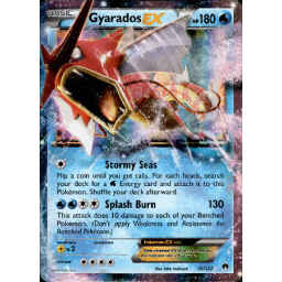 Breakpoint - 026/122 - Gyarados EX (Moderately Played)