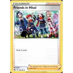 Crown Zenith - 130/159 - Friends in Hisui
