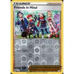 Crown Zenith - 130/159 - Friends in Hisui - Reverse Holo