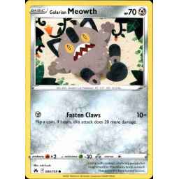 Crown Zenith - 084/159 - Galarian Meowth